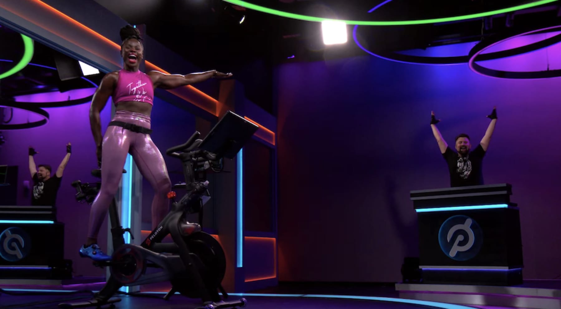 Peloton live cycling shop