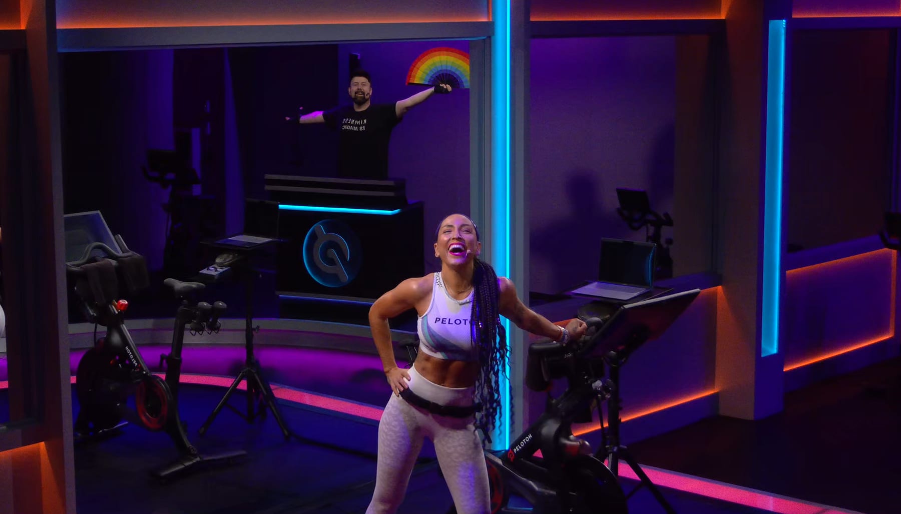 30 min Live DJ Ride Peloton Cycling Classes