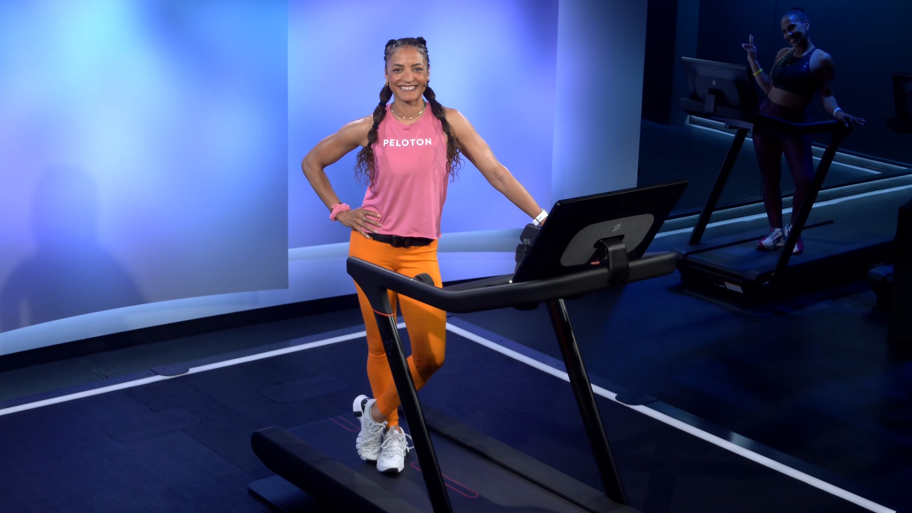 Peloton treadmill sale walking classes