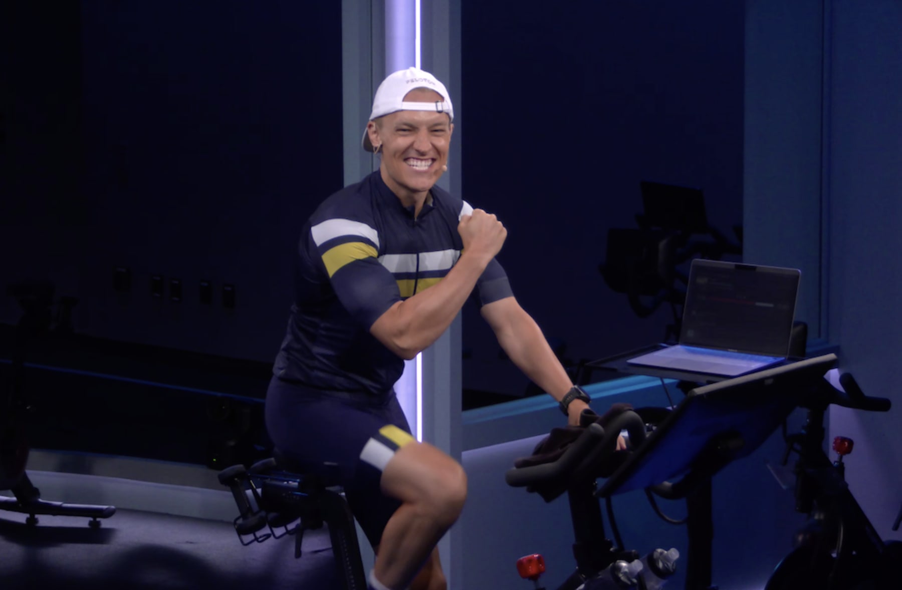 45 mins on exercise bike sale