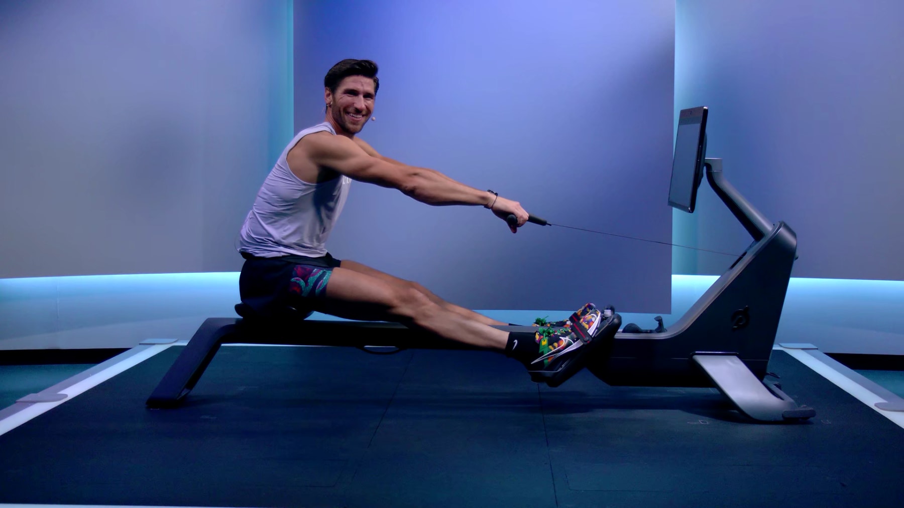 10 minutes on rowing machine top