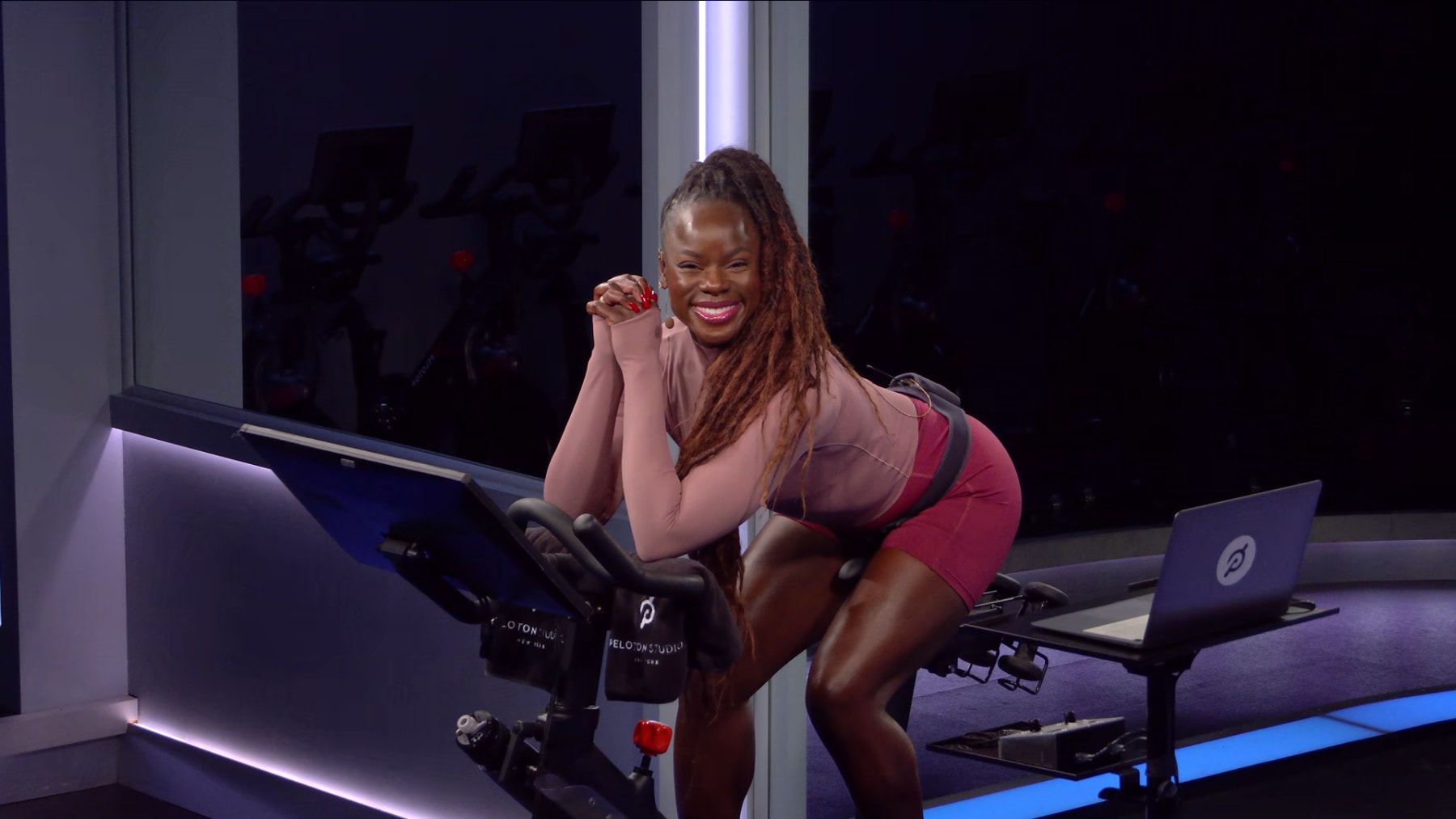 Peloton ride in studio on sale