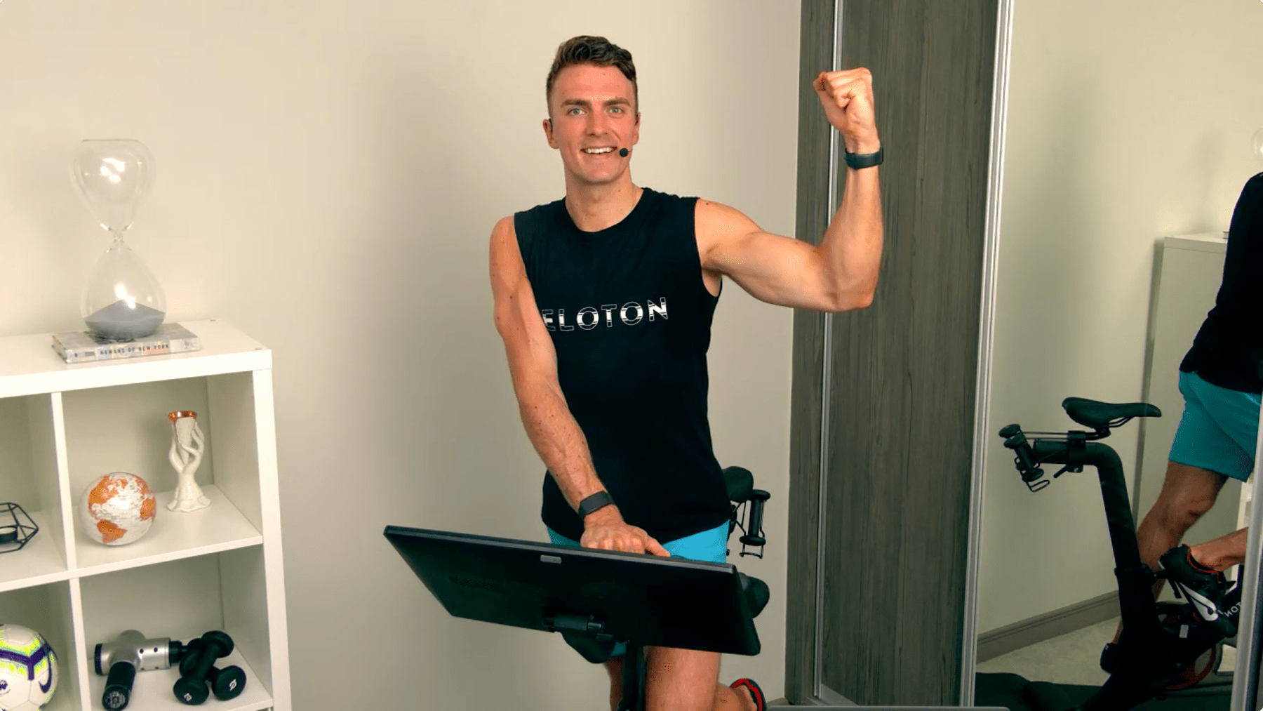 Peloton live cycling at home outlet