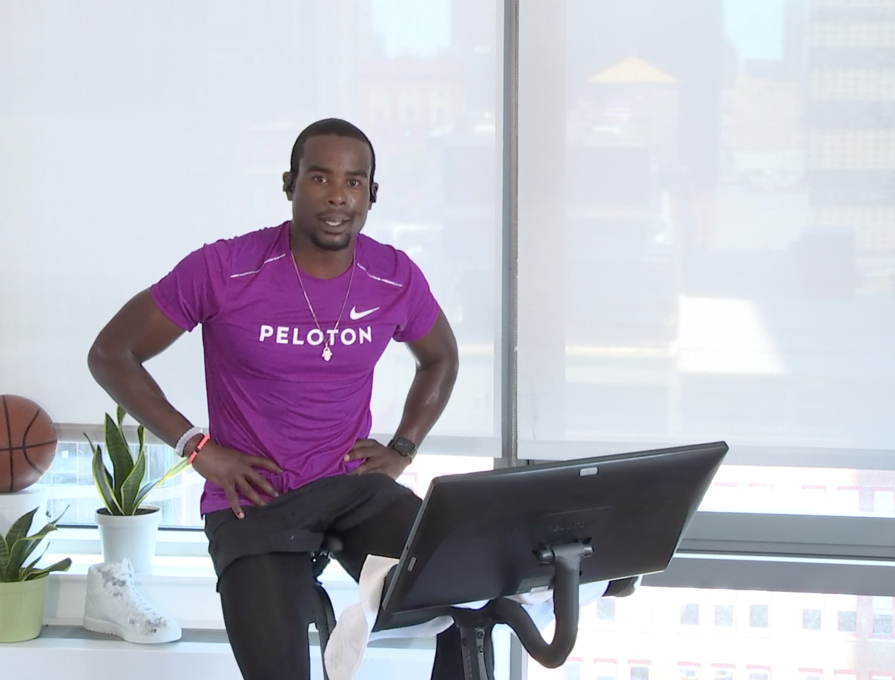 Peloton live store ride