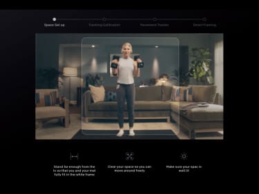 Screen to activate your Peloton Guide