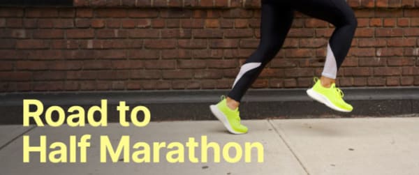 Peloton member running