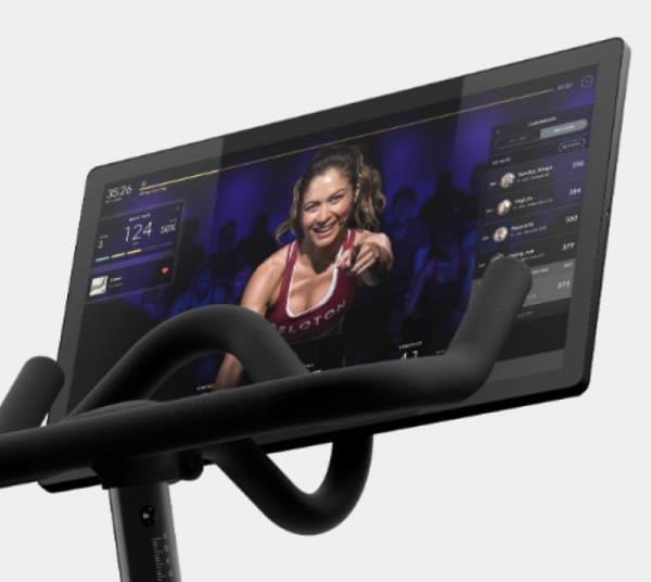 Peloton®  Exercise Bike With Indoor Cycling Classes Streamed Live &  On-Demand