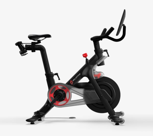 Indoor-Fitnessbike mit Online-Streaming-Kursen.