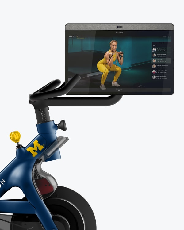 University of Michigan Peloton Bike+