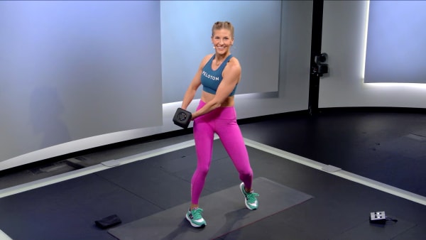 Peloton ab workout top