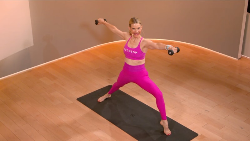 20 Min Yoga Conditioning: Lower Body with Goddess Pose - Kristin McGee