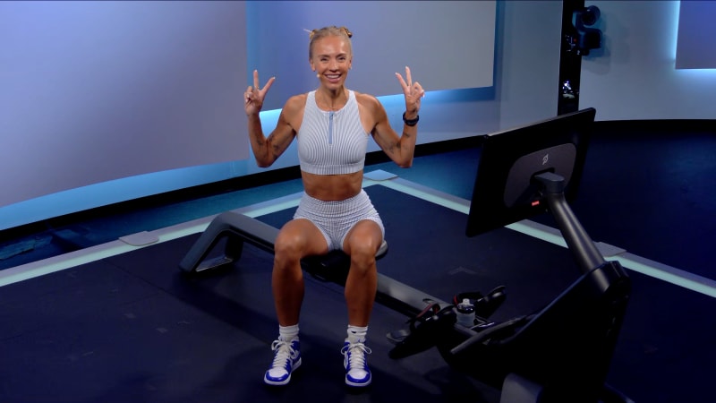15 Min 90s Hip-Hop Row with Descending Recovery - Becs Gentry