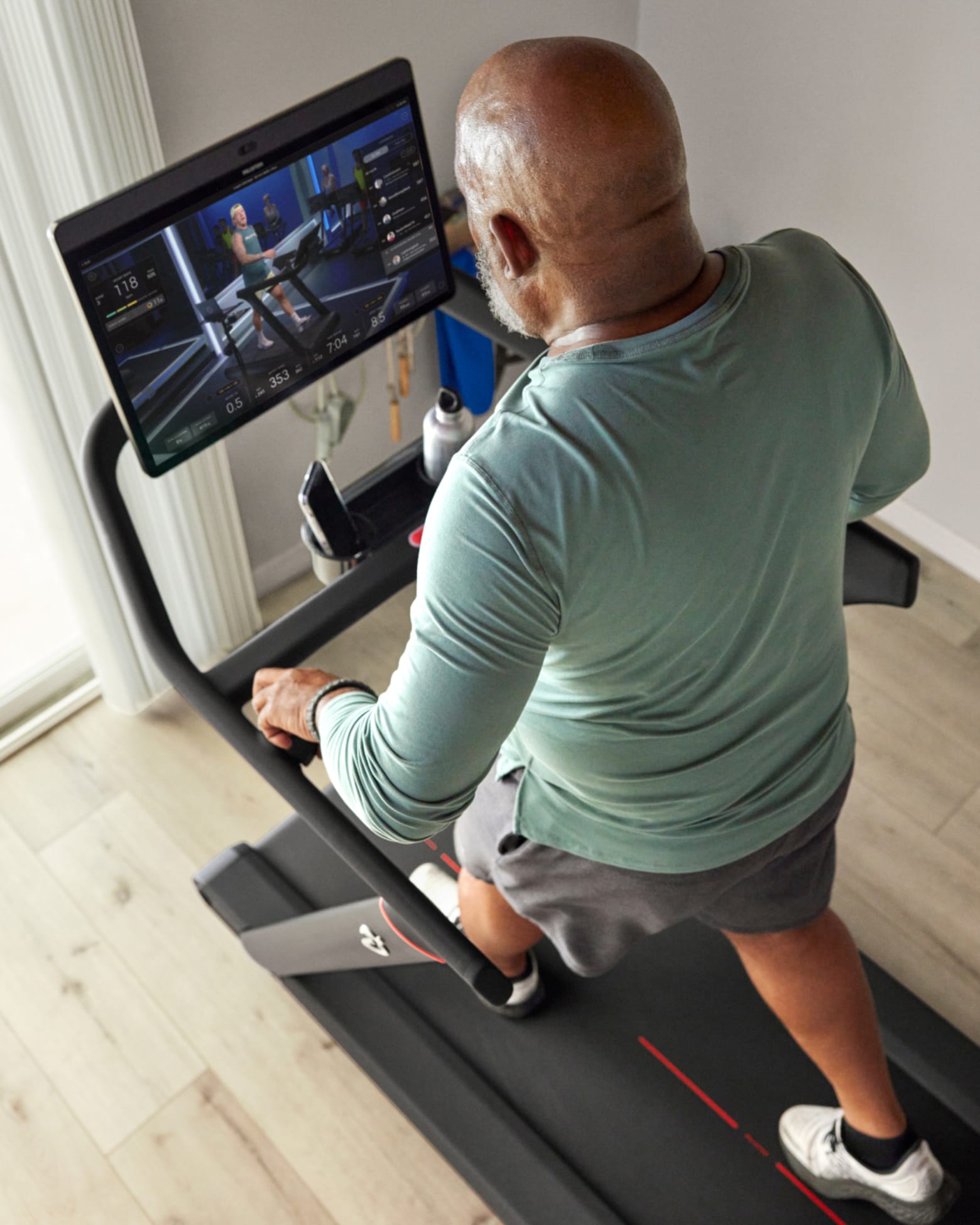 Peloton tread setup online