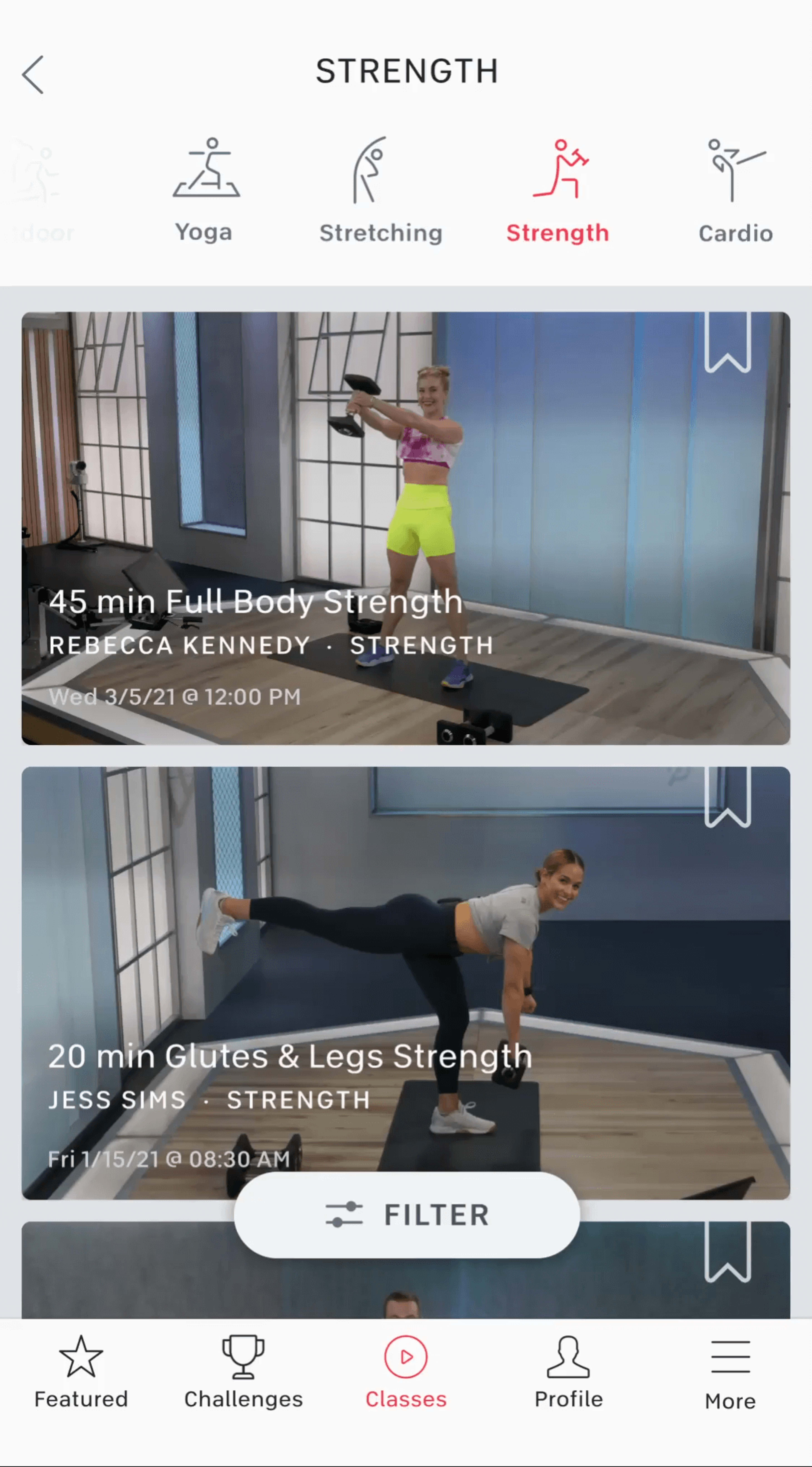 On demand peloton classes new arrivals