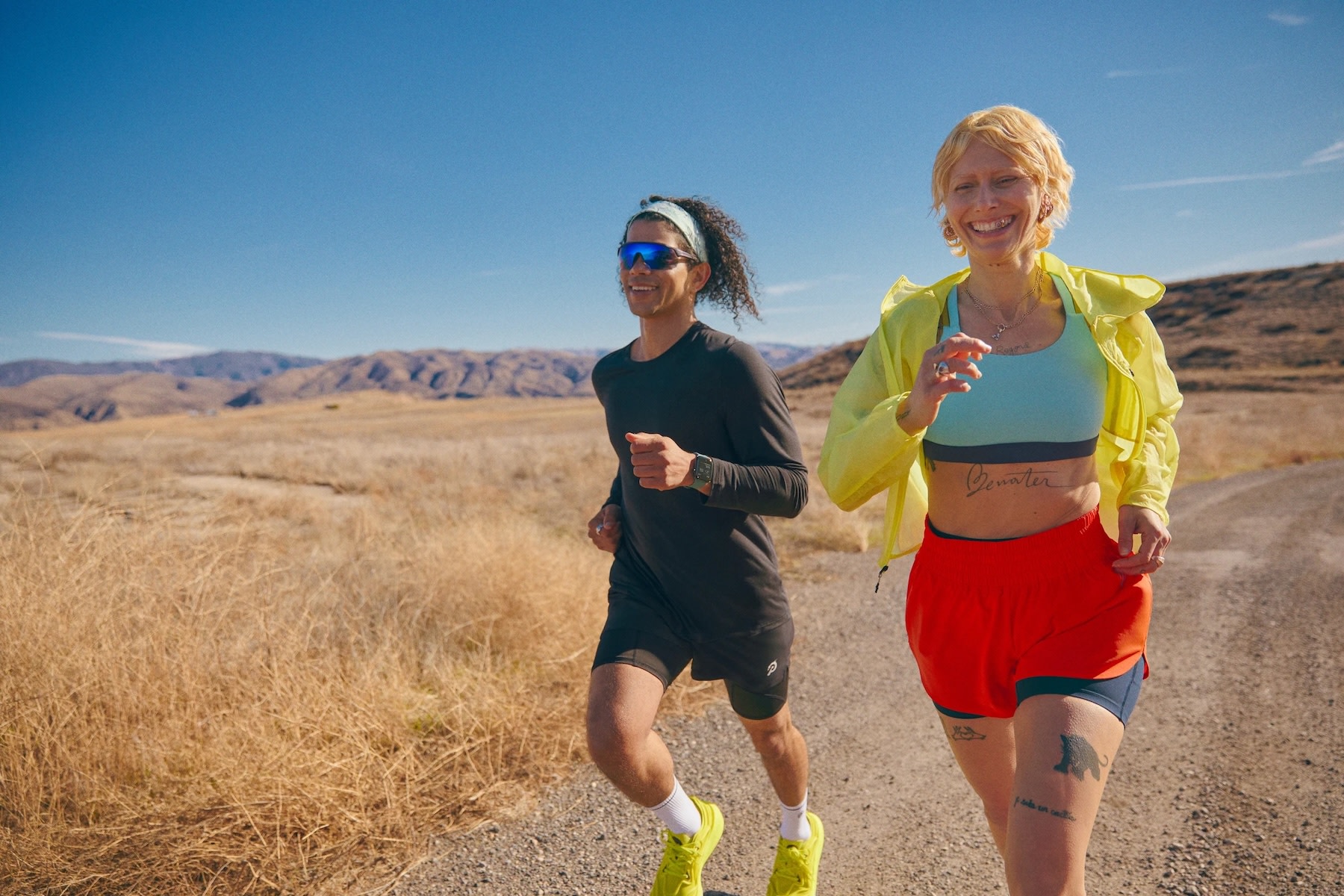 Two Peloton Members run and share news about Peloton