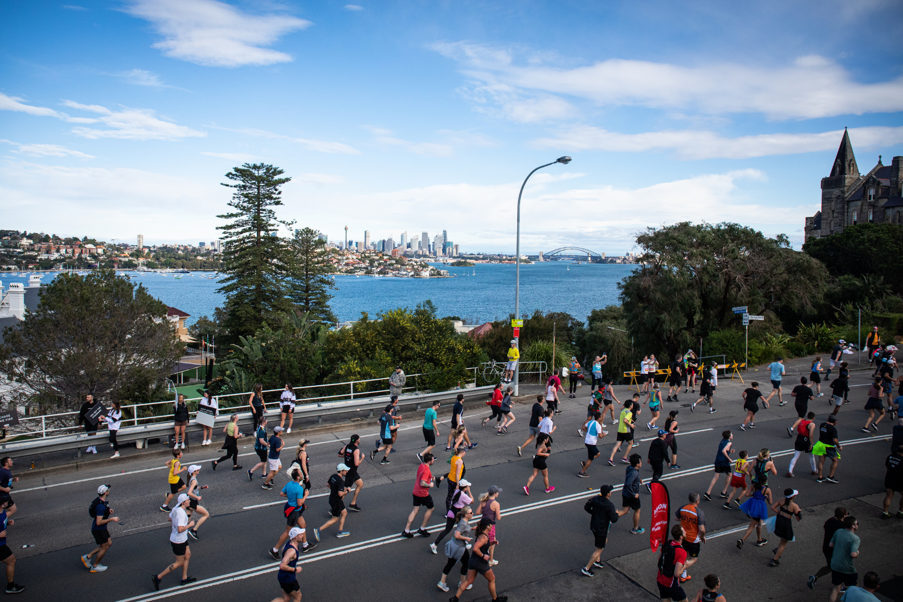 People running in City2Surf - Peloton Partner 