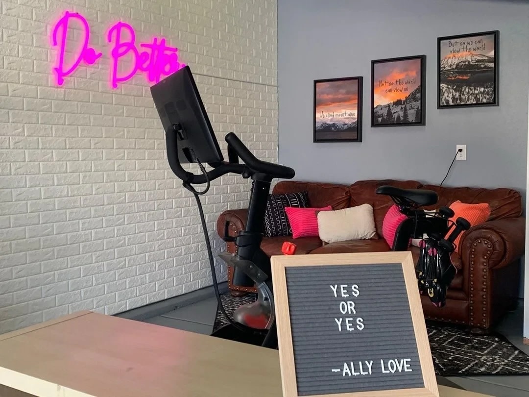 Peloton home gym