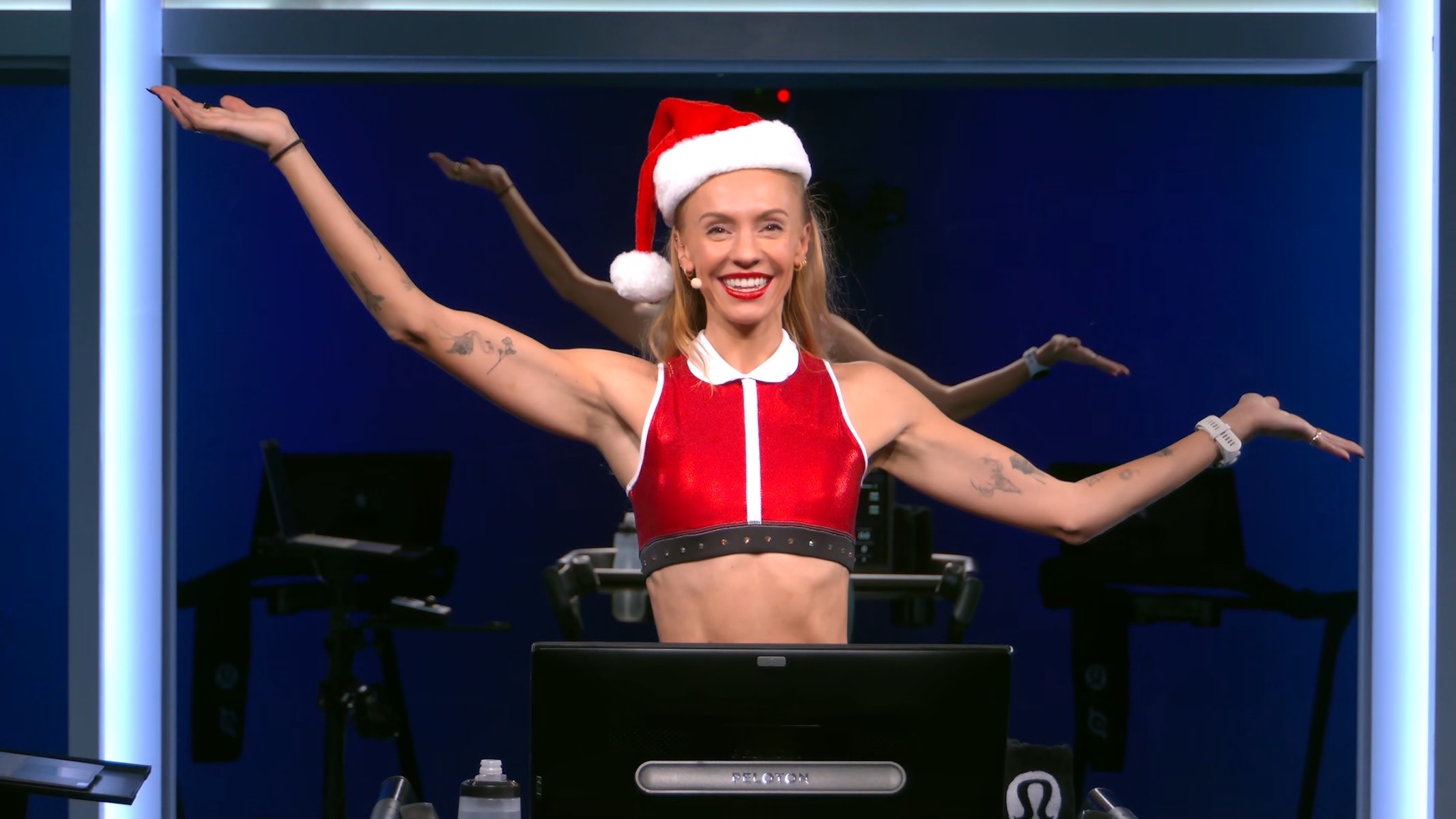 Becs Gentry Peloton holiday workout