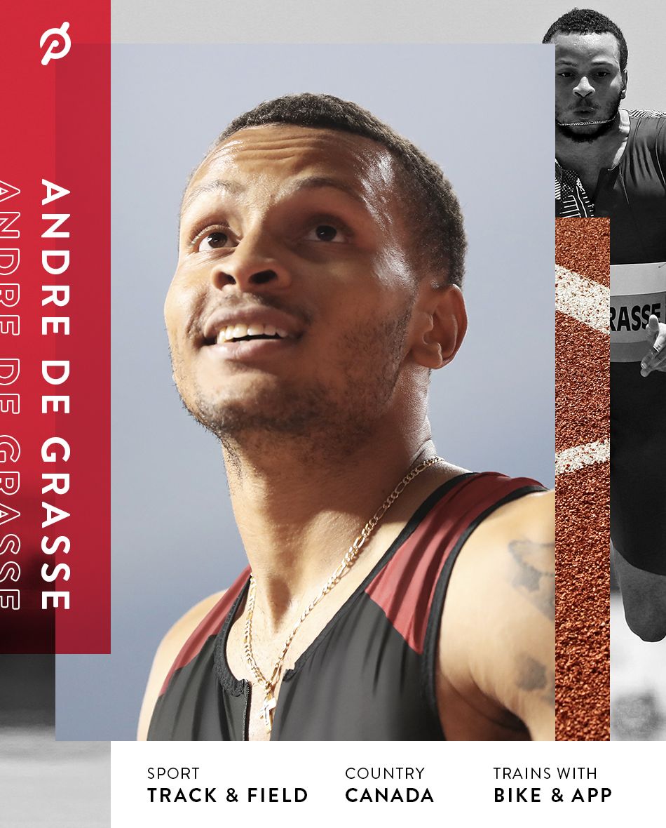 img-1-Finding Our Fast With Champion Sprinter and Peloton Member Andre De Grasse