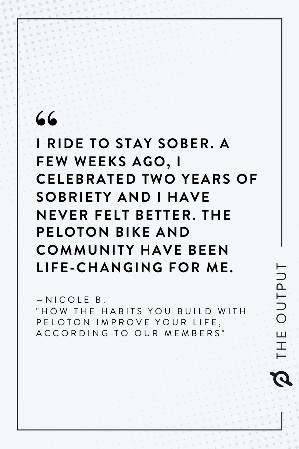 img-1-How the Habits You Build With Peloton Improve Your Life, According to Our Members