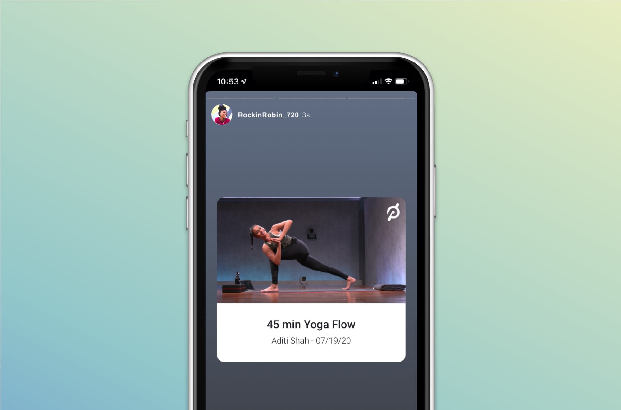 img-1-Peloton Introduces Instagram Story Sharing