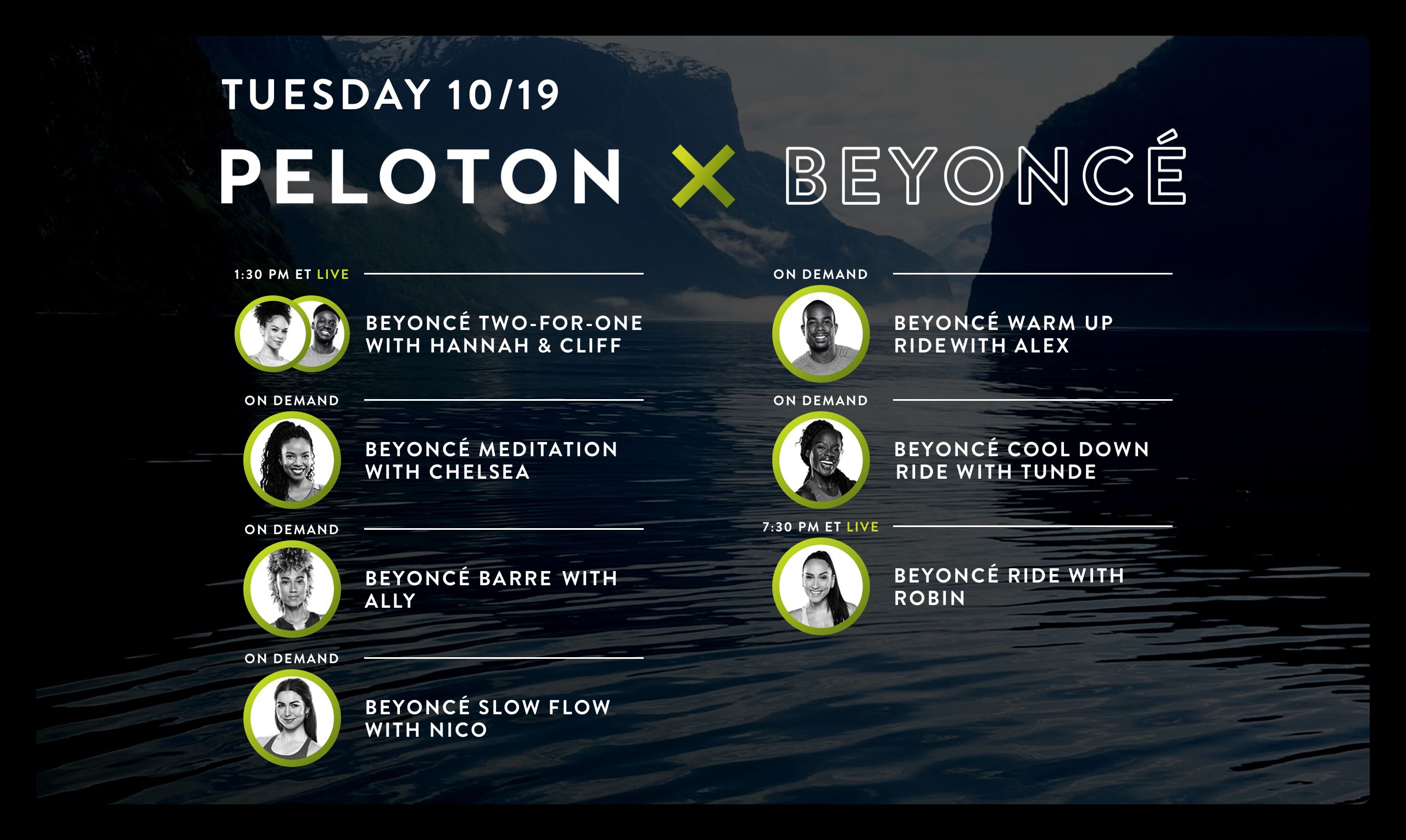 img-1-Peloton x Beyoncé: Unsere größte Artist Series aller Zeiten