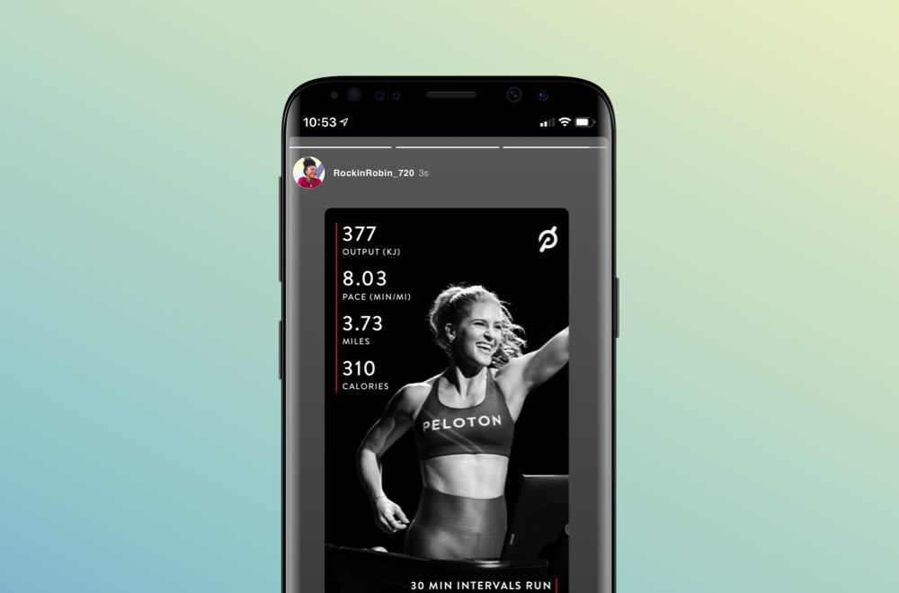 img-2-Peloton Introduces Instagram Story Sharing