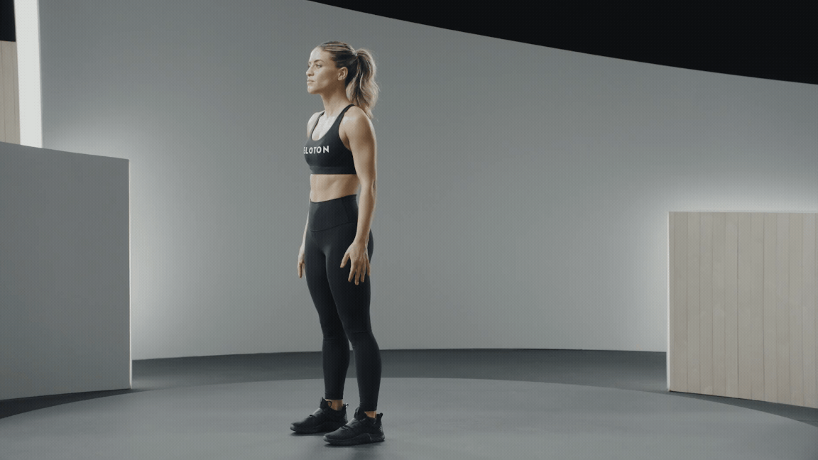 Kendall Toole demonstrates how to throw a cross in boxing