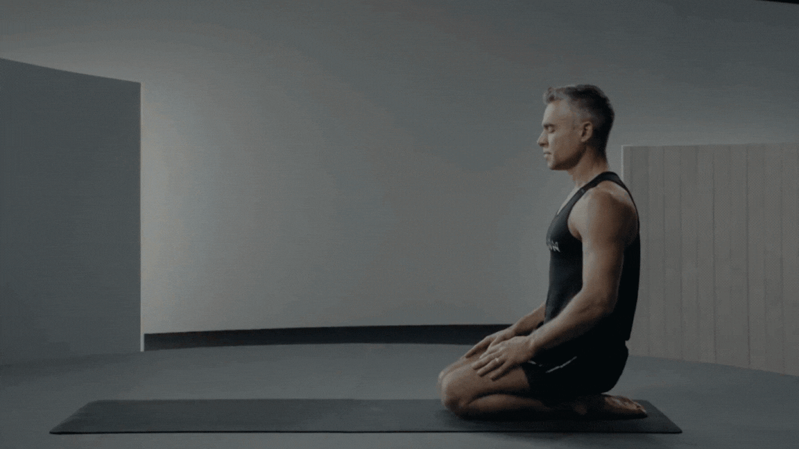 Crow Pose GIF Ross Rayburn