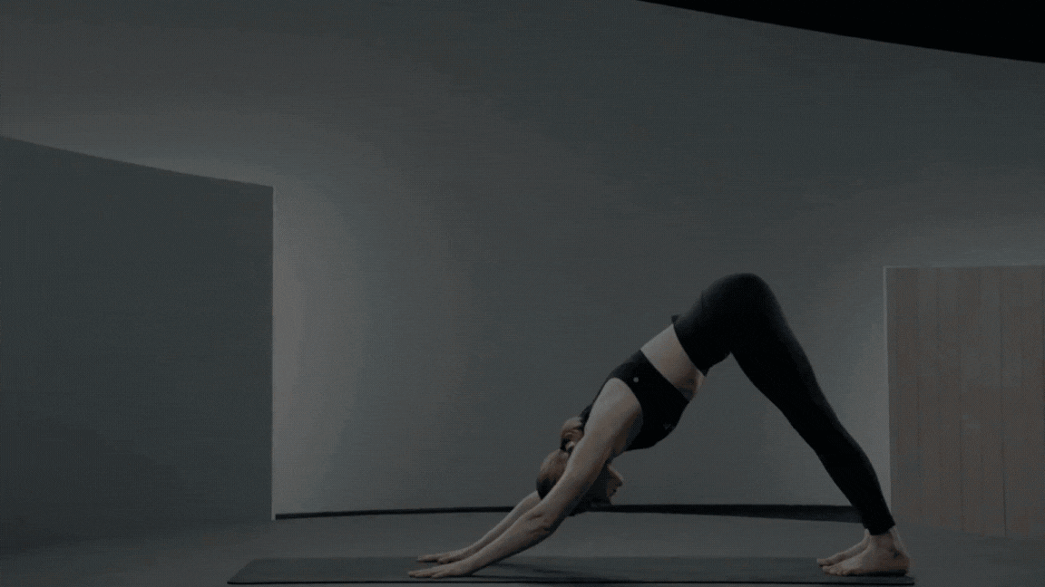Anna Greenberg Warrior 3 Pose GIF 