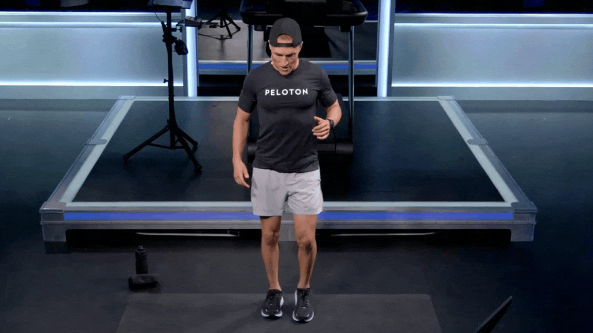 Matt Wilpers doing Quad Stretch GIF