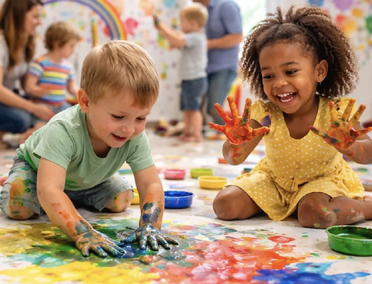 Little Explorers: Paint & Craft (Ages 2-4)