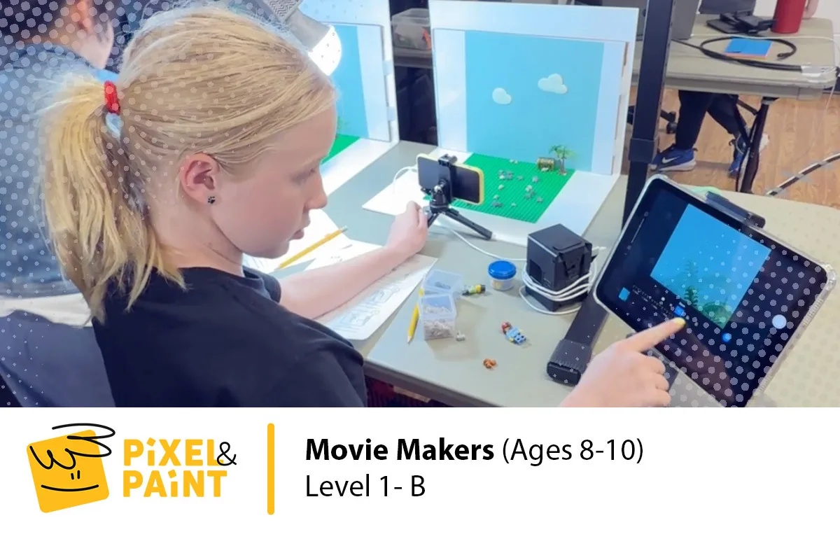Movie Makers Level 1 – Part B (Ages 8-10)