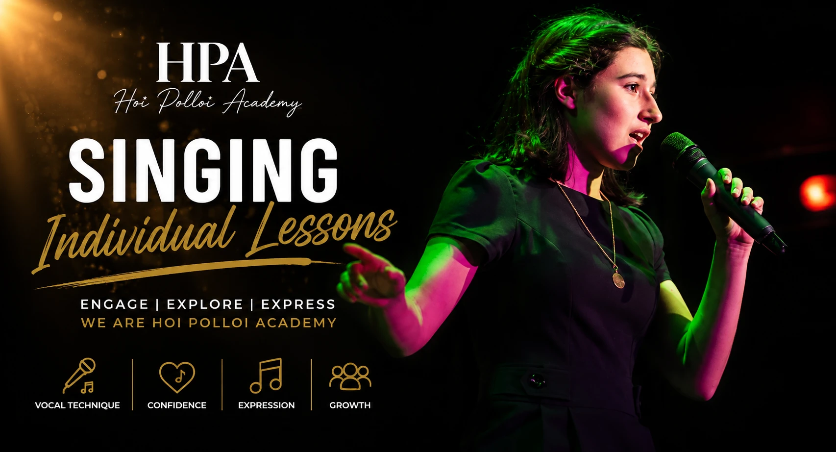 Individual Singing Coaching (Ages 8+)