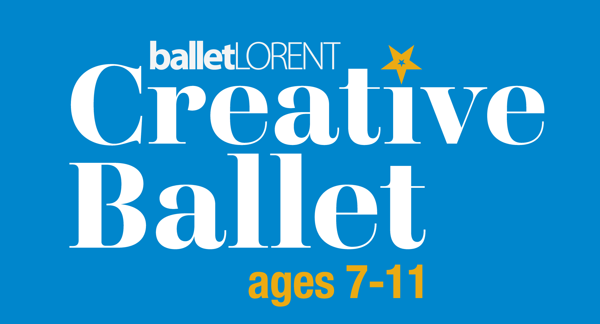 Creative Ballet 7-11yrs