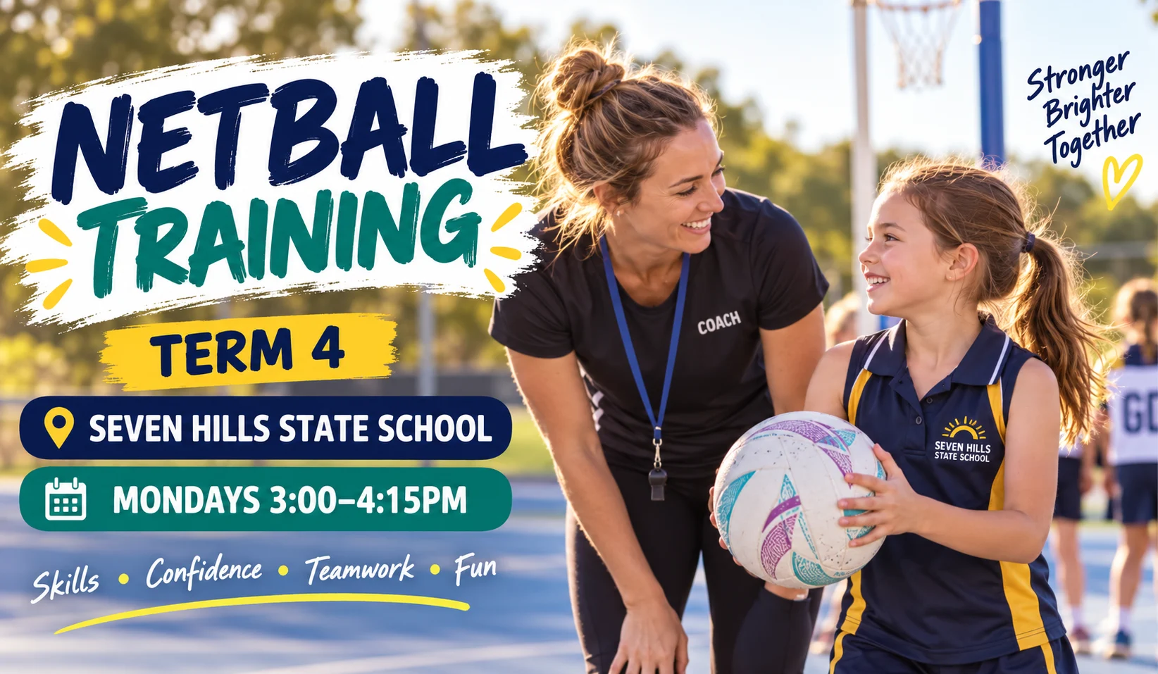 Seven hills Netball Training