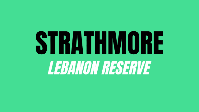Strathmore - Lebanon Reserve