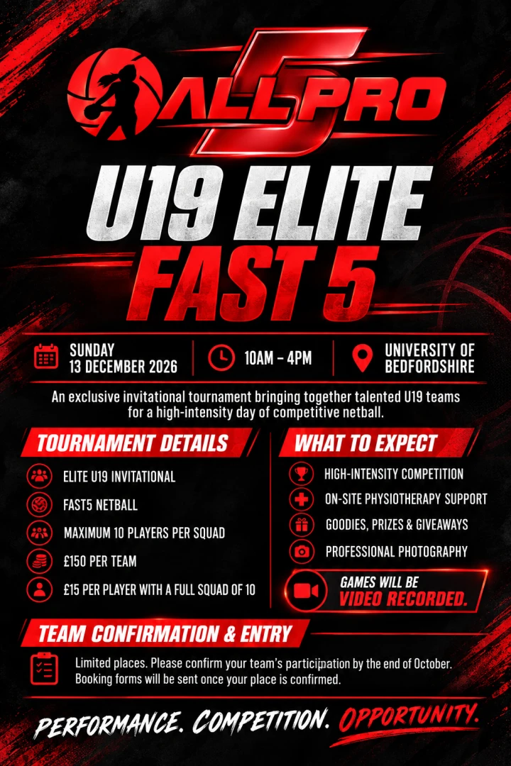 Fast 5 Tournament Entry | 13th December