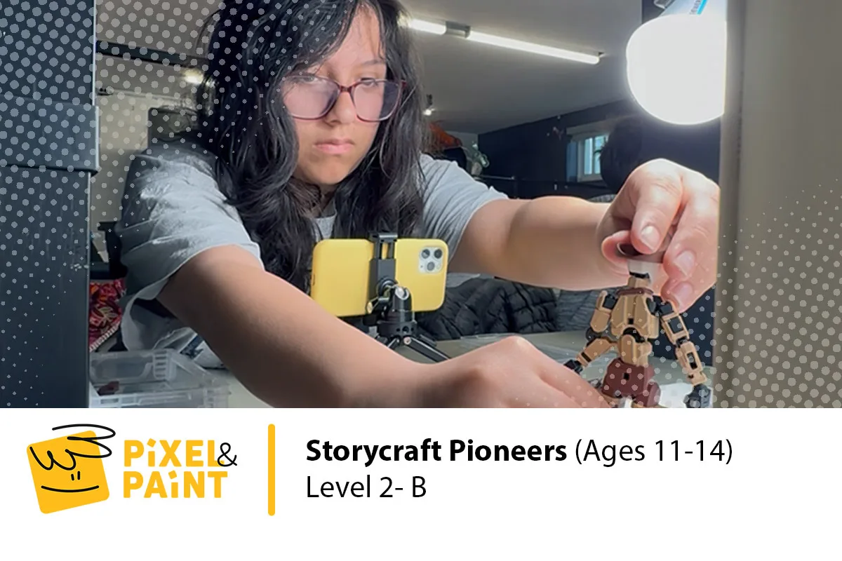 Storycraft Pioneers Level 2 – Part B (Ages 11-14)