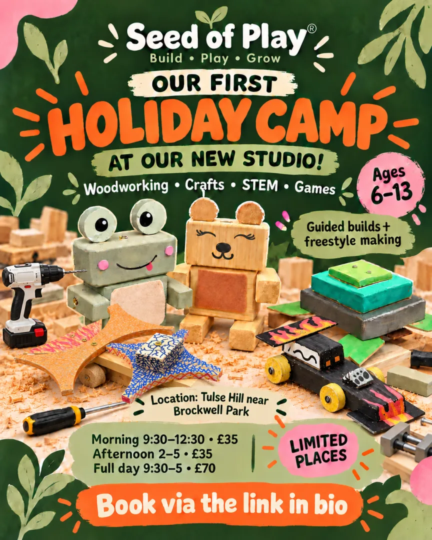 Seed of Play® October Holiday Camp — Build • Play • Grow