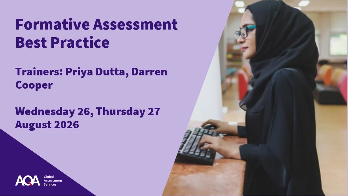 Formative Assessment Best Practice 2-day Course