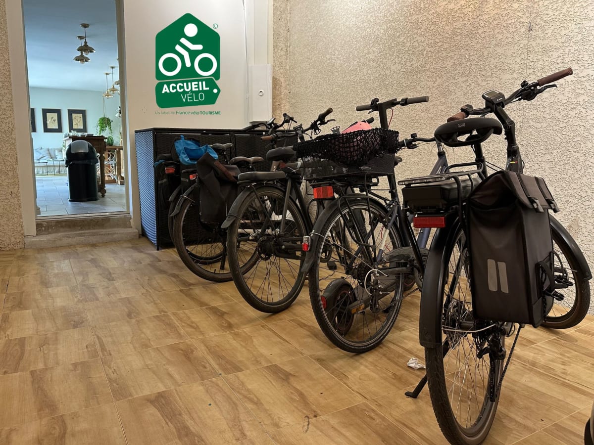 Le local sécurisé certifié Accueil Vélo des Pénates Bordelaises