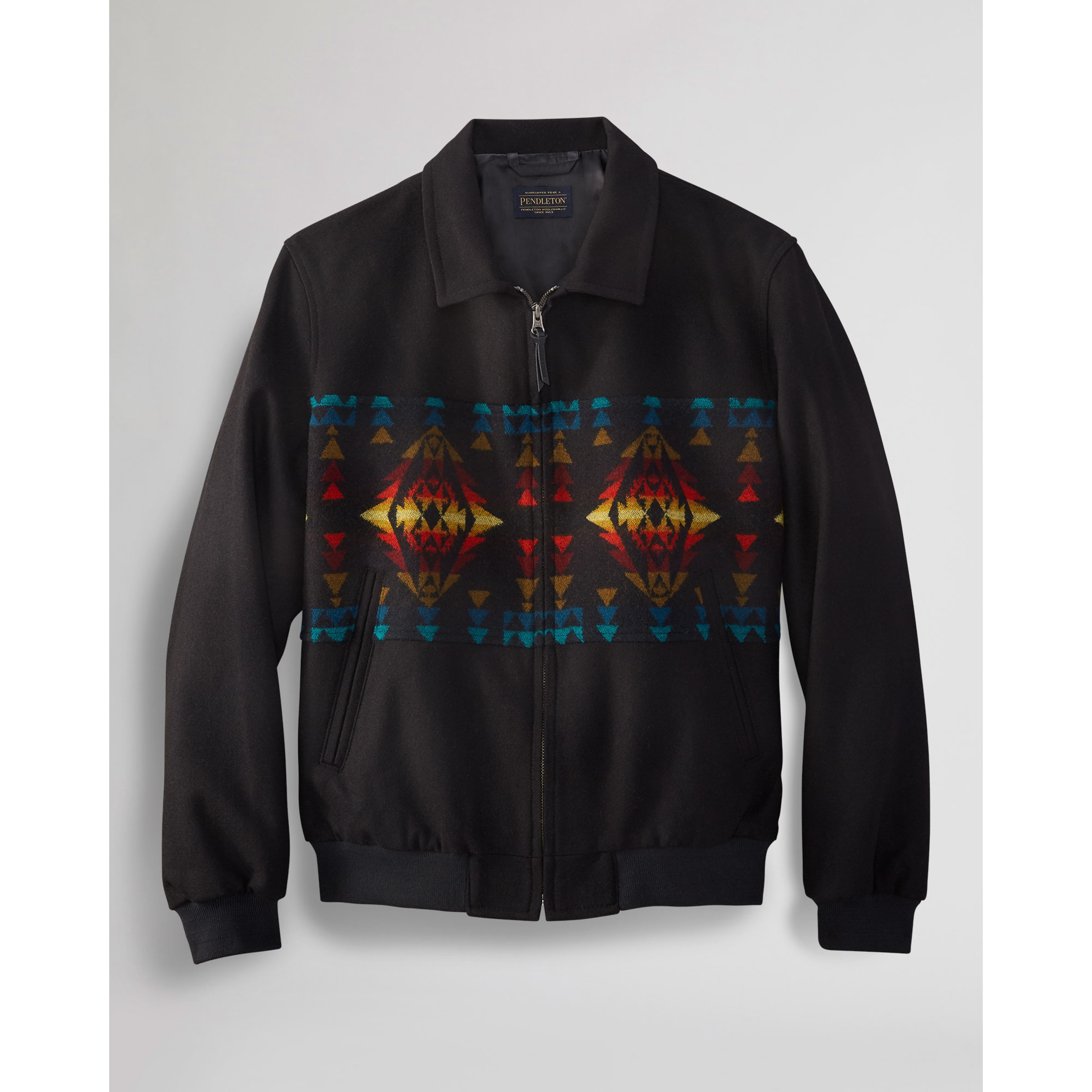 Pendleton Pieced Zip Coat