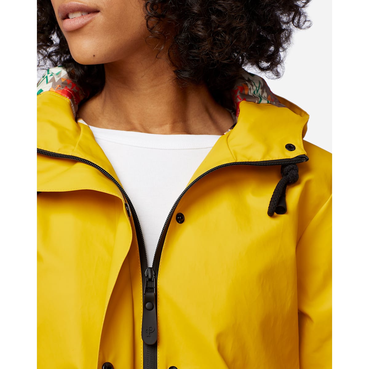 Waterproof yellow coat clearance
