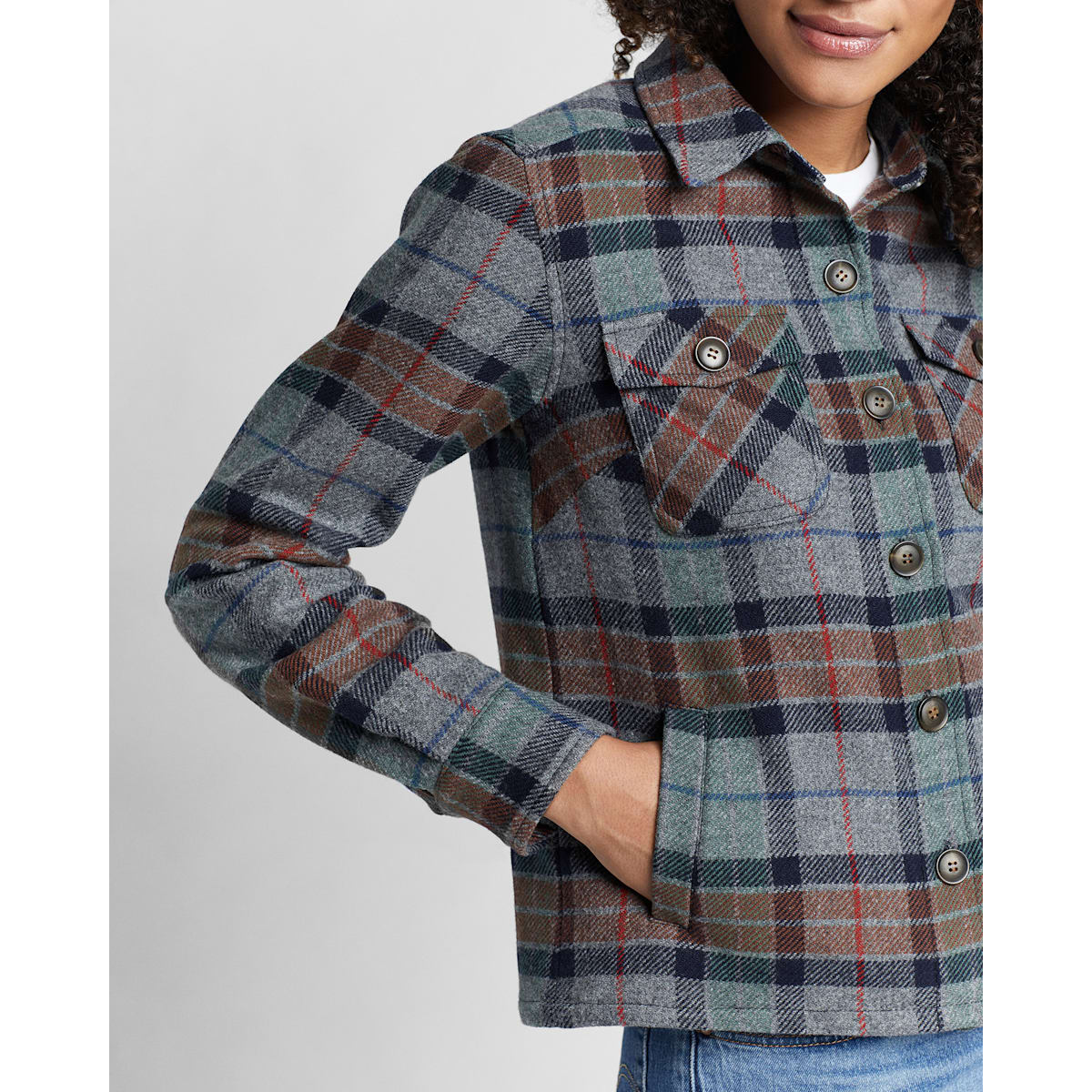 Pendleton Outerwear Womens Madras ICONIC Pendleton Outerwear Womens Madras ICONIC