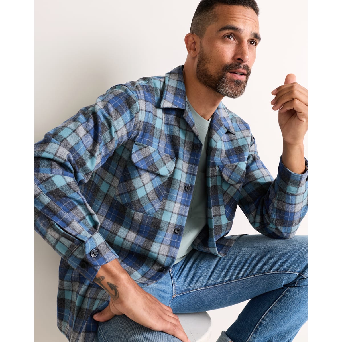 Vintage Medium Pendleton 100 Wool Red Long Sleeve Shirt Made in USA