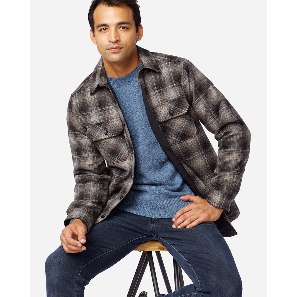 Pendleton mens shirt jacket clearance