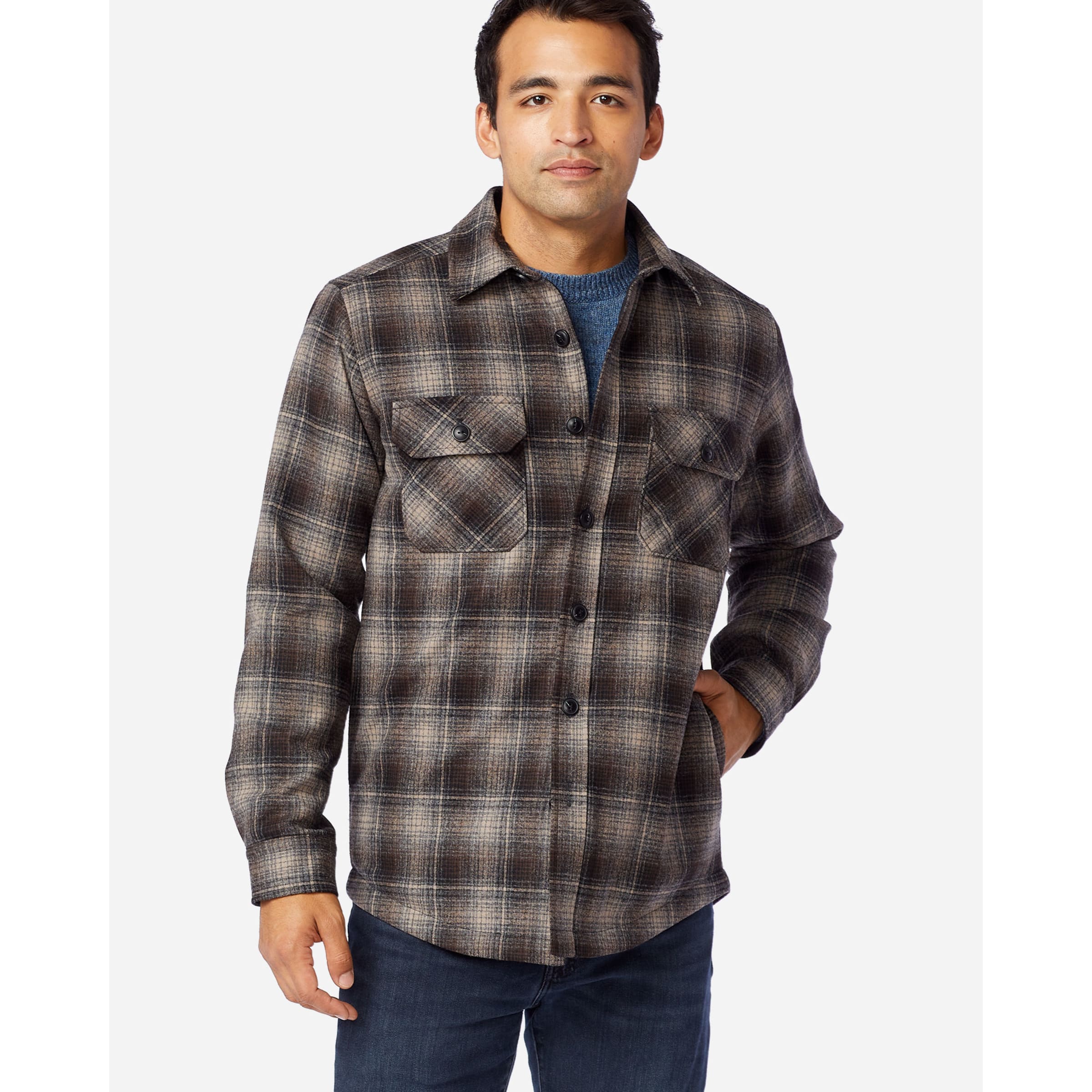 Pendleton mens shirt jacket clearance