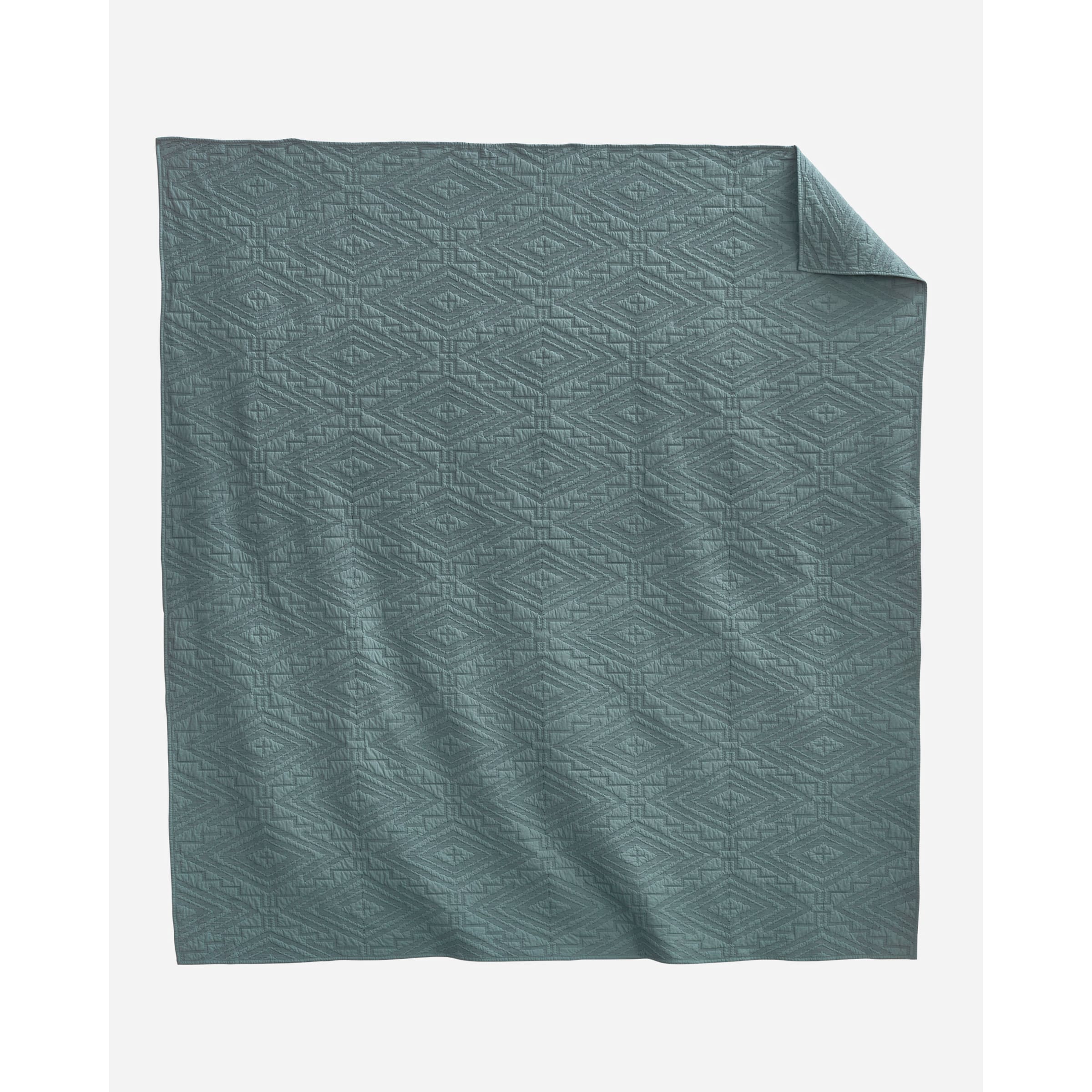 Sunset Cross Stitched Coverlet Pendleton