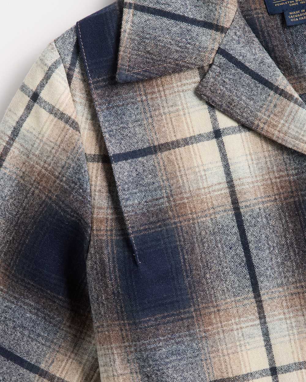 ALTERNATE VIEW OF WOMEN'S LIMITED EDITION '49ER JACKET IN GREY/BROWN MIX OMBRE image number 5